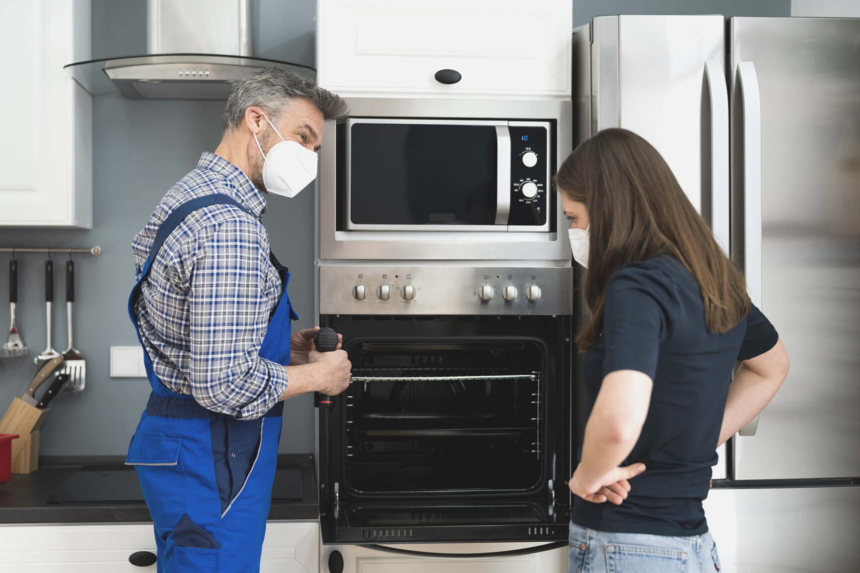 Oven Appliance Appliance In Kitchen By Handyman